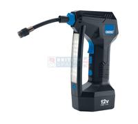 COMPRESSORE ARIA CORDLESS DRAPER TOOLS 12V CON LAMPADA LED INTEGRATA 20582