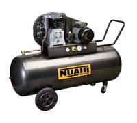 Compressore aria elettrico 3HP 200 lt a cinghia Nuair B 3800B/3M/200 TECH