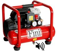 Compressore aria elettrico portatile FINI silenziato silenzioso 8 bar 6 litri