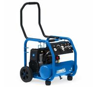 COMPRESSORE ARIA SILENZIATO A SECCO ABAC PORTATILE ROLLCAGE OS20P SERBATOIO 9 LITRI 59 dB 2 HP 230 L/MIN