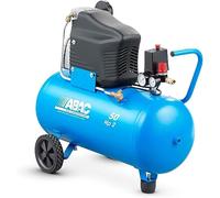 COMPRESSORE ARIA MONTECARLO L20 SERBATOIO 50lt MOTORE 2HP 1,5KW ABAC