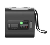 Nilox Air Pump NXOUTDOORPUMP, Compressore Aria Portatile Elettrico Ricaricabile, Pompa Gonfiabile Inflate/Deflate 22 PSI, Batteria 5000 mAh, Display LCD, Accessori Compressore, per SUP Kayak Camping