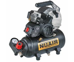 Compressore aria portatile 6 lt NUAIR FU-227/8/6E 2HP 230V