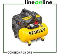 Compressore aria portatile 6 lt Stanley DST 100/8/6 silenzioso