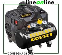 Compressore aria portatile 6 lt Stanley DST 101/8/6 silenzioso