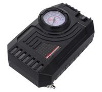 Compressore Aria Portatile per Auto 12v 120w, Gonfia Gomme | Nero, ABS e Metallo, 25l/min, Uso in Garage e Strada, per Veicoli a Due Ruote e Manutenzione