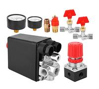 Compressore Aria Pressostato Valvola Controllo con Fori Quadrati - Ricambio per Compressori d'Aria, Componente A