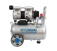 Hyundai 65700 - Compressore Super Silenziato 24 L 8 bar Oilfree