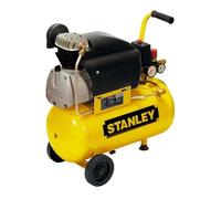 Compressore Aria Stanley 24 Lt Litri Compatto Manometro Elettrico Ruote Valvola