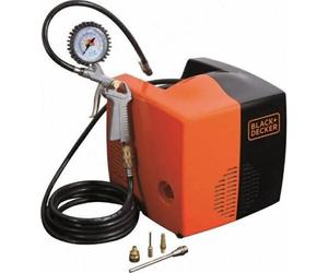 Compressore Black & Decker CUBO 1,5HP 8 bar senza olio compatto