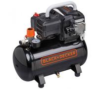 Compressore Black & Decker Orizzontale 12L 1100W Silenzioso Senza Olio
