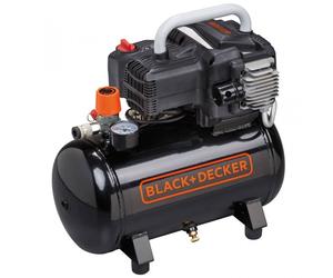 Compressore Black & Decker Orizzontale 12L 1100W Silenzioso Senza Olio