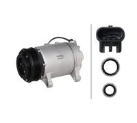 Compressore Clima 12 V Ø 109,5 mm HELLA Thermo-Expertise 6 cave per u.a. BMW 3er