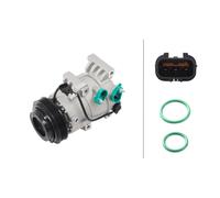 Compressore Clima 12V HELLA Ø118 mm 5 cave Keilrippen PAG46YF R1234yf