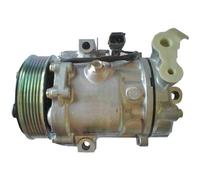 Compressore Climatizzatore 12 V Ø 110 mm MAHLE Con Ronde 6 Ø Uscita 11,8