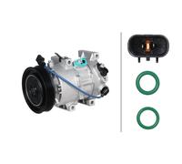 Compressore Climatizzatore 12 V Ø 124 mm HELLA Thermo-Expertise 8FK 366 202-521