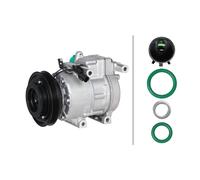 Compressore Climatizzatore 12V Ø 125 mm HELLA 4 Canali per u.a. HYUNDAI ACCENT