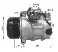 Compressore Climatizzatore Adatto Per Mercedes-Benz Modello T