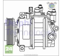 Compressore climatizzatore aria condizionata Delphi per AUDI A4