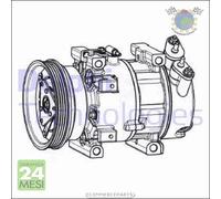 Compressore climatizzatore aria condizionata Delphi per DACIA SANDERO LOGAN REN