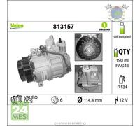 Compressore climatizzatore aria condizionata Valeo per MERCEDES SPRINTER 524 51