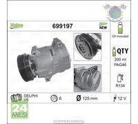 Compressore climatizzatore aria condizionata Valeo per RENAULT SCENIC MEGANE