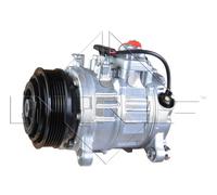 Compressore Climatizzatore Con Keilrippenriemenscheibe 110mm NRF per BMW Serie