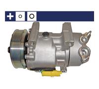 Compressore Climatizzatore Keilrippenriemenscheibe 119mm MAHLE per Peugeot 206