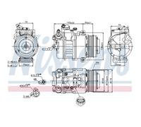 Compressore Climatizzatore Klimacompressore Per BMW 5er Touring F11 X5 E70 F10