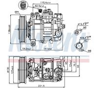 Compressore Climatizzatore Per Audi A4 Cabriolet Lamborghini Gallardo Spyder