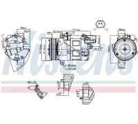 Compressore, Climatizzatore per BMW 1 3 X1