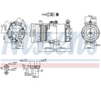 Compressore, Climatizzatore per CHEVROLET OPEL VAUXHALL ASTRA ASTRA G CLASSIC AS