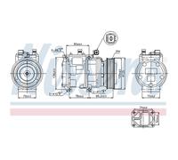 Compressore Climatizzatore Per Land Rover Discovery II L318 LT_ RANGE LP