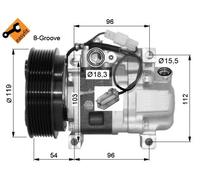 Compressore, Climatizzatore per MAZDA 3 6