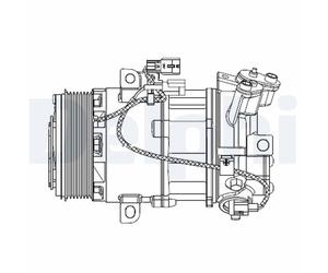 Compressore, Climatizzatore per RENAULT CAPTUR CLIO KAPTUR