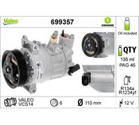 Compressore, Climatizzatore Valeo per AUDI A1 1.0 TFSI 699357