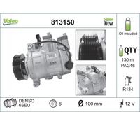 Compressore, climatizzatore Valeo per PORSCHE CAYENNE Turbo S 4.8 813150