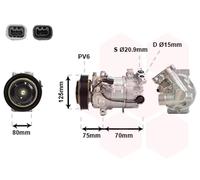 Compressore, Climatizzatore VAN WEZEL 1301K700 per NISSAN QASHQAI 1.5 dCi