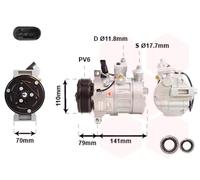 Compressore, Climatizzatore VAN WEZEL 3001K710 per MERCEDES W205)