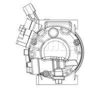 Compressore climatizzazione R 1234yf PAG 46 YF ACP 629 000P MAHLE per KIA