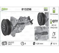 Compressore climatizzazione R 134a PAG 100 813256 VALEO per RENAULT DACIA NISSAN