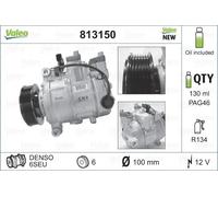 Compressore climatizzazione R 134a PAG 46 813150 VALEO per AUDI SEAT