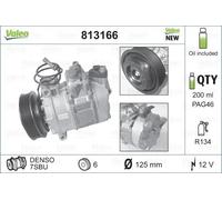 VALEO 813166 Compressore aria condizionata
