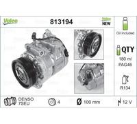 Compressore climatizzazione R 134a PAG 46 813194 VALEO per BMW 5 5 Touring 7 X6