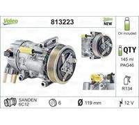 Compressore aria condizionata VALEO 813223