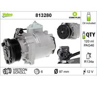 Compressore aria condizionata VALEO 813280