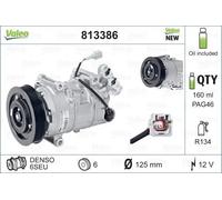 Compressore climatizzazione R 134a PAG 46 813386 VALEO per RENAULT SCÉNIC III