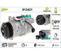 Compressore climatizzazione R 134a PAG 46 813421 VALEO per BMW 3 1 3 Touring