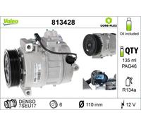 Compressore climatizzazione R 134a PAG 46 813428 VALEO per BMW 3 3 Touring 1 X1