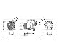 AVA COOLING SYSTEMS CNAK238 Compressore aria condizionata